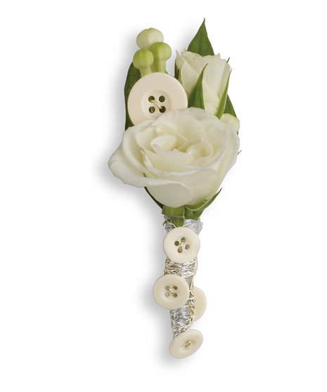 All Buttoned Up Boutonniere