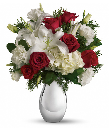 Silver Noel Bouquet | Pueblo (CO) Holiday Flowers & Gifts | Campbell's ...