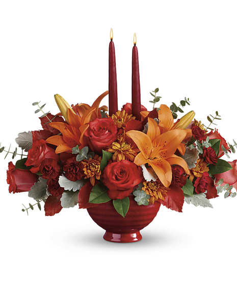 Autumn In Bloom Centerpiece